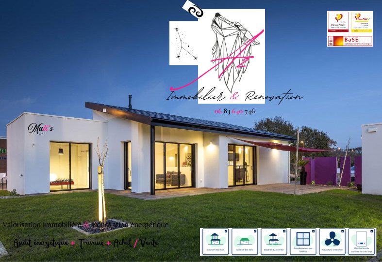 Maison neuve plain-pied certifié Passif Bepos norme PMR